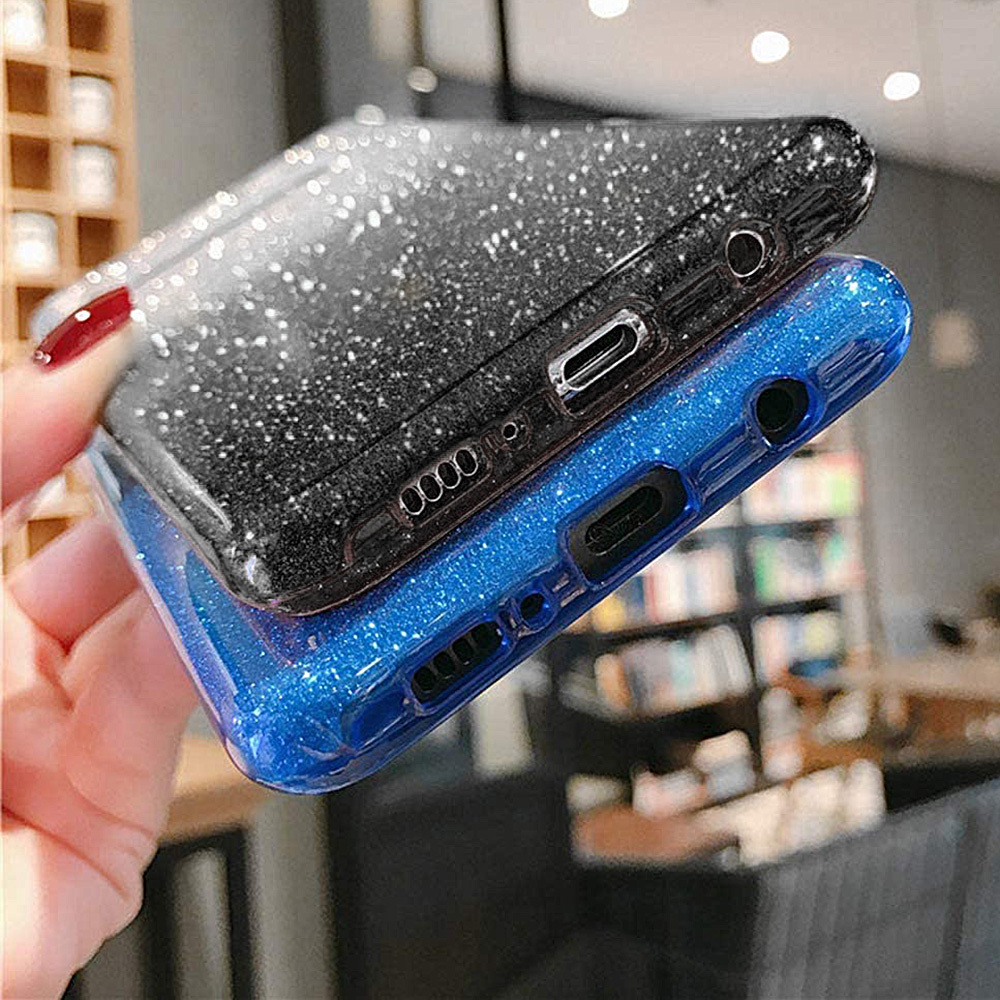 Pokrowiec Bling Ombre Case czarny Xiaomi Redmi Note 11S 5G / 4