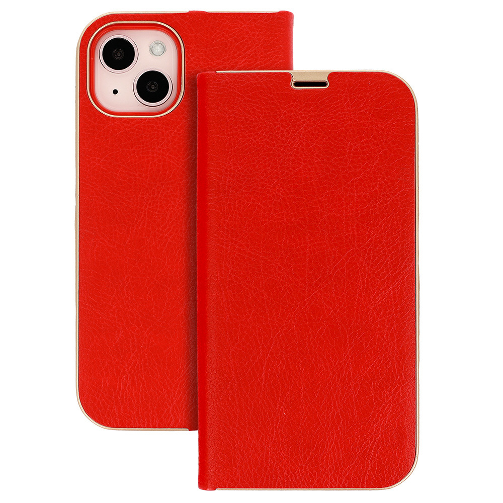 Pokrowiec Book Case czerwony Huawei P8 Lite (2017)