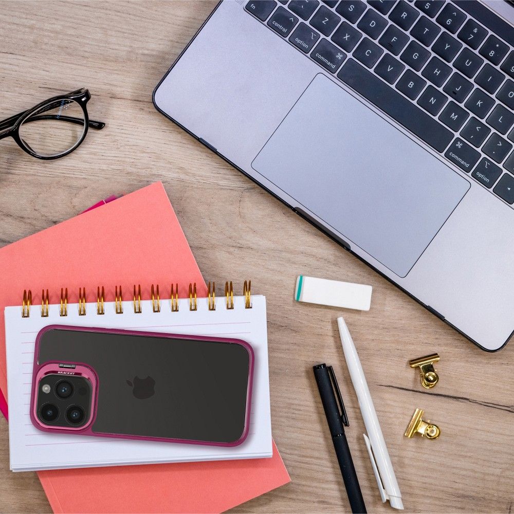 Pokrowiec Bracket Case ciemnofioletowy Apple iPhone 11 Pro Max / 5 Pokrowiec Bracket Case ciemnofioletowy Apple iPhone 11 Pro Max / 5