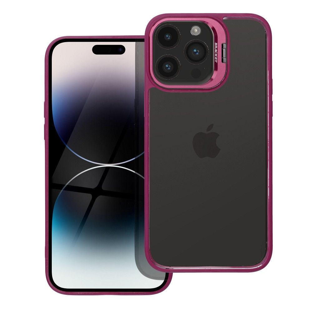 Pokrowiec Bracket Case ciemnofioletowy Apple iPhone 15 Pro / 2