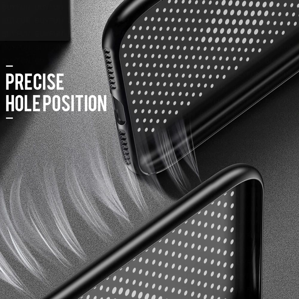 Pokrowiec Breath Case czarny Huawei P40 Pro / 7