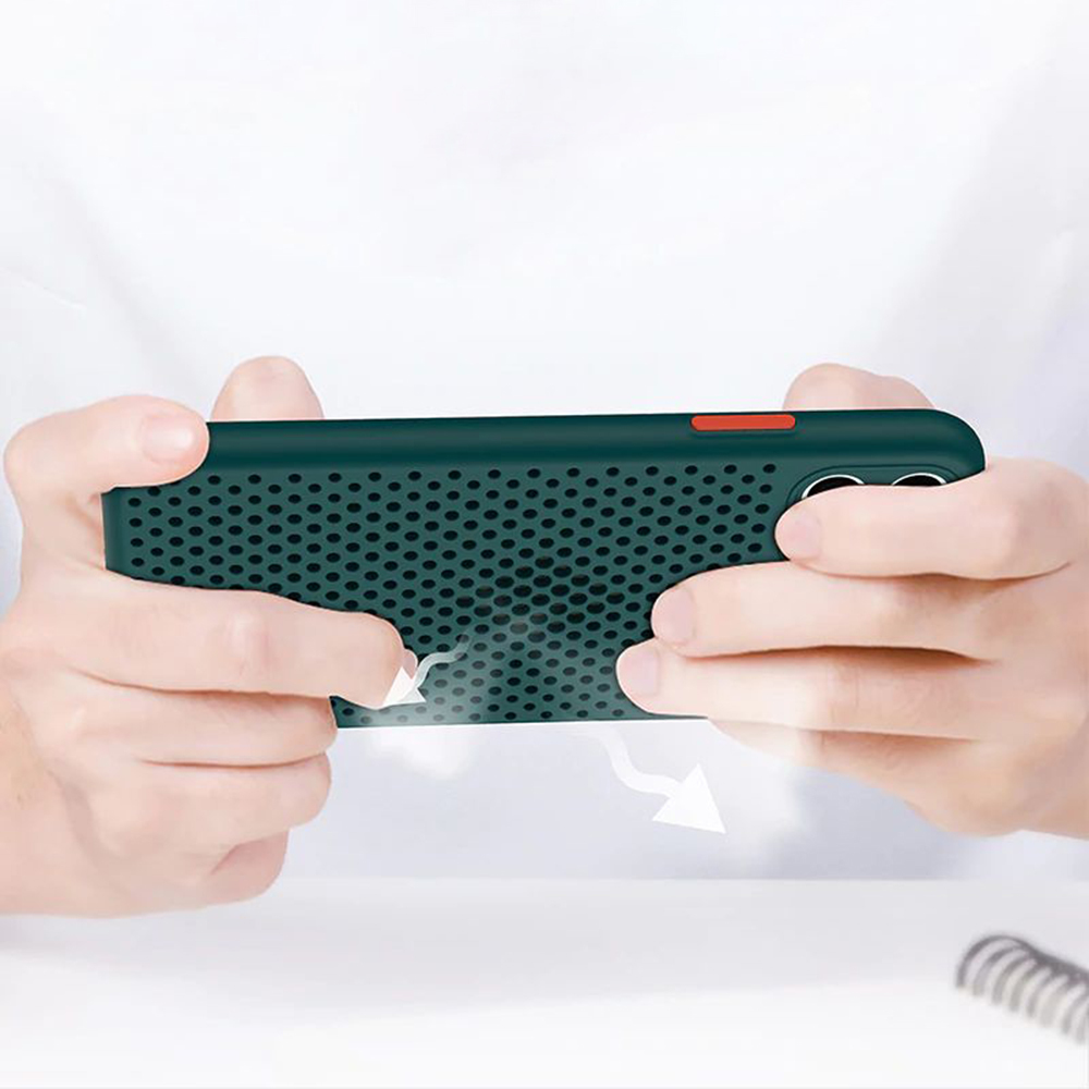 Pokrowiec Breath Case turkusowy Samsung Galaxy S20 / 4