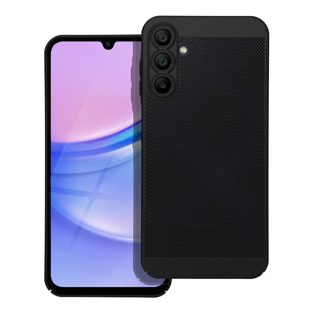 Pokrowiec Breezy czarny Samsung Galaxy A15 4G