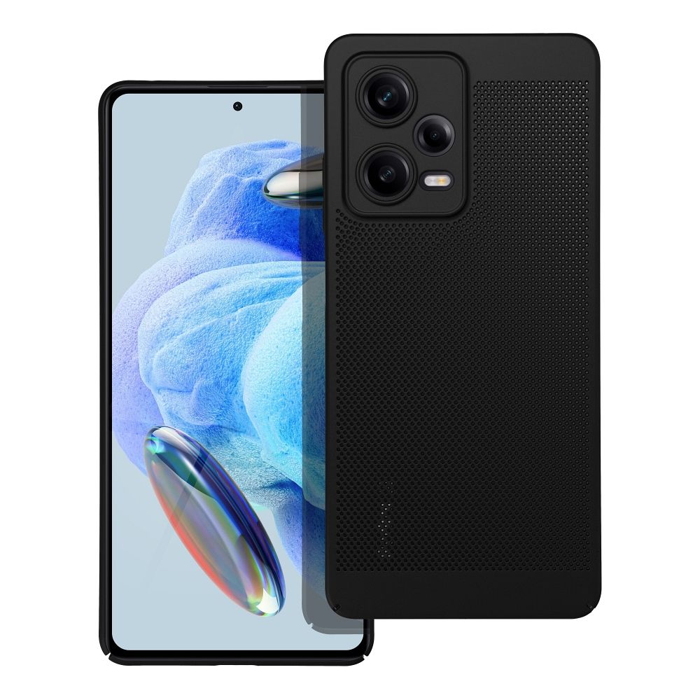 Pokrowiec Breezy czarny Xiaomi Redmi Note 13 Pro 5G / 2