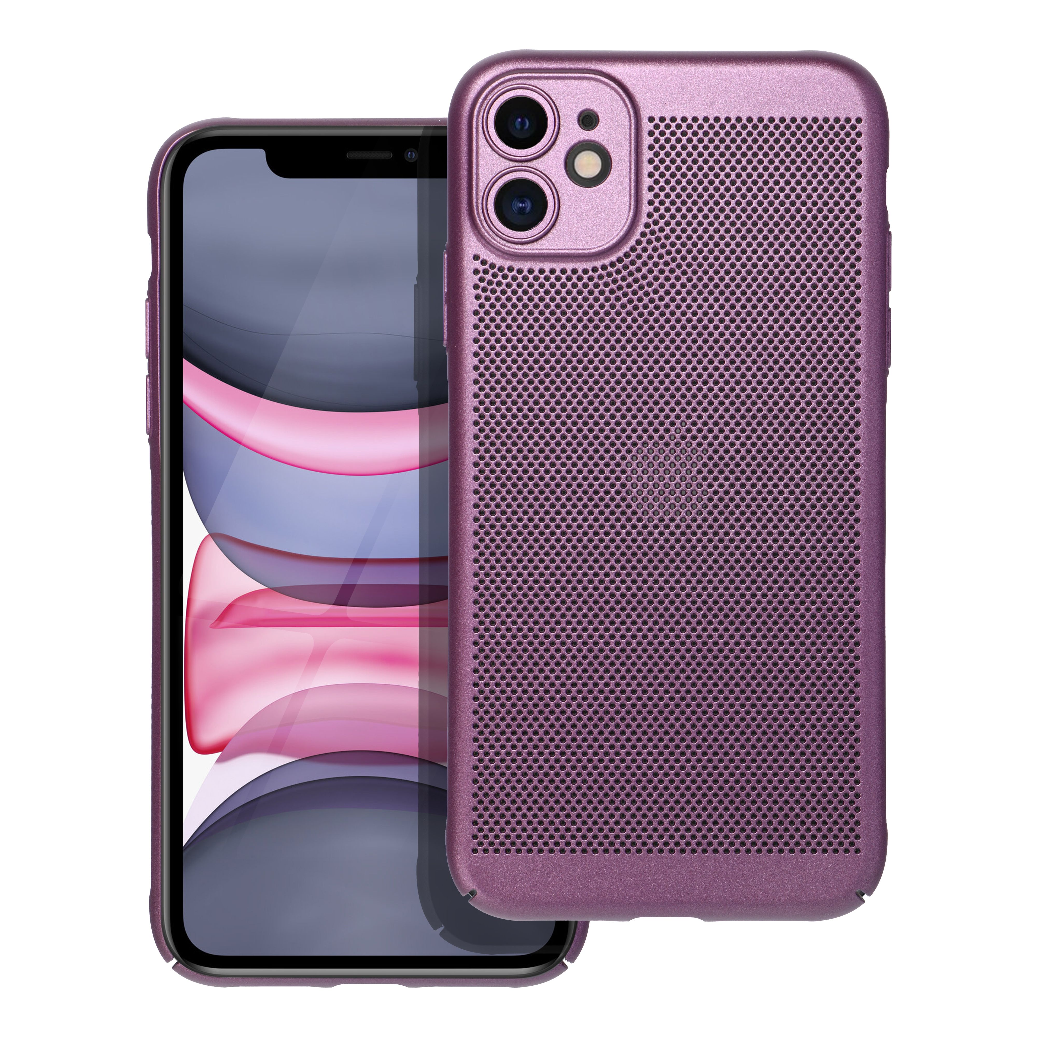Pokrowiec Breezy fioletowy Apple iPhone 11 Pokrowiec Breezy fioletowy Apple iPhone 11