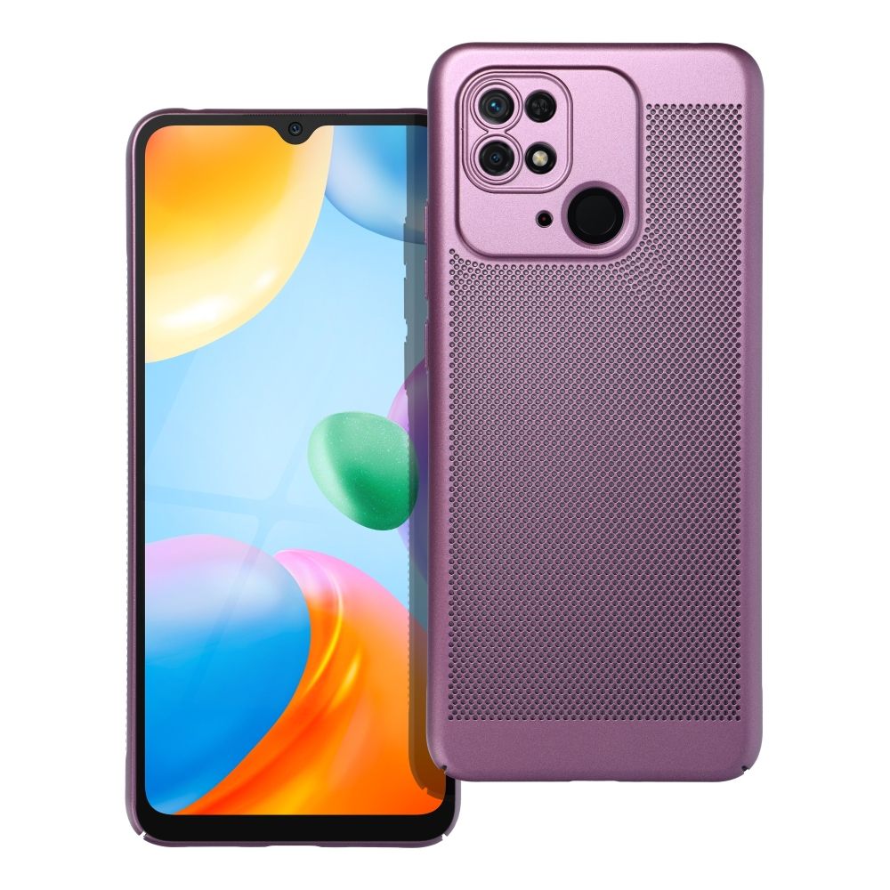 Pokrowiec Breezy fioletowy Xiaomi Redmi 10C