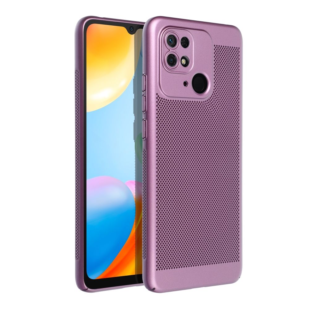 Pokrowiec Breezy fioletowy Xiaomi Redmi 10C / 2