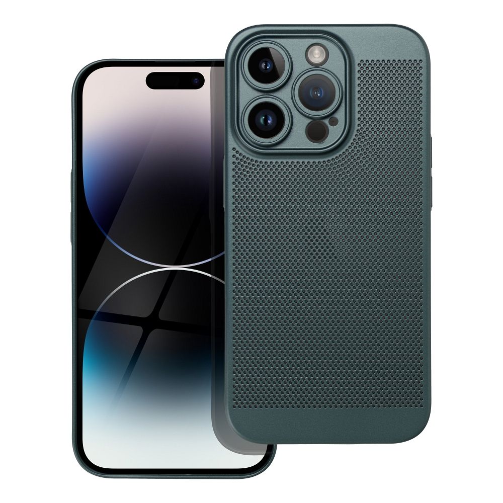 Pokrowiec Breezy zielony Apple iPhone 16 / 4 Pokrowiec Breezy zielony Apple iPhone 16 / 4