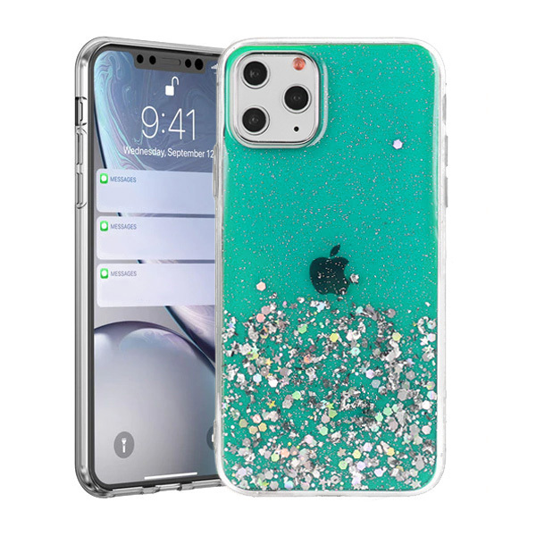 Pokrowiec Brilliant Clear Case zielony Apple iPhone 13
