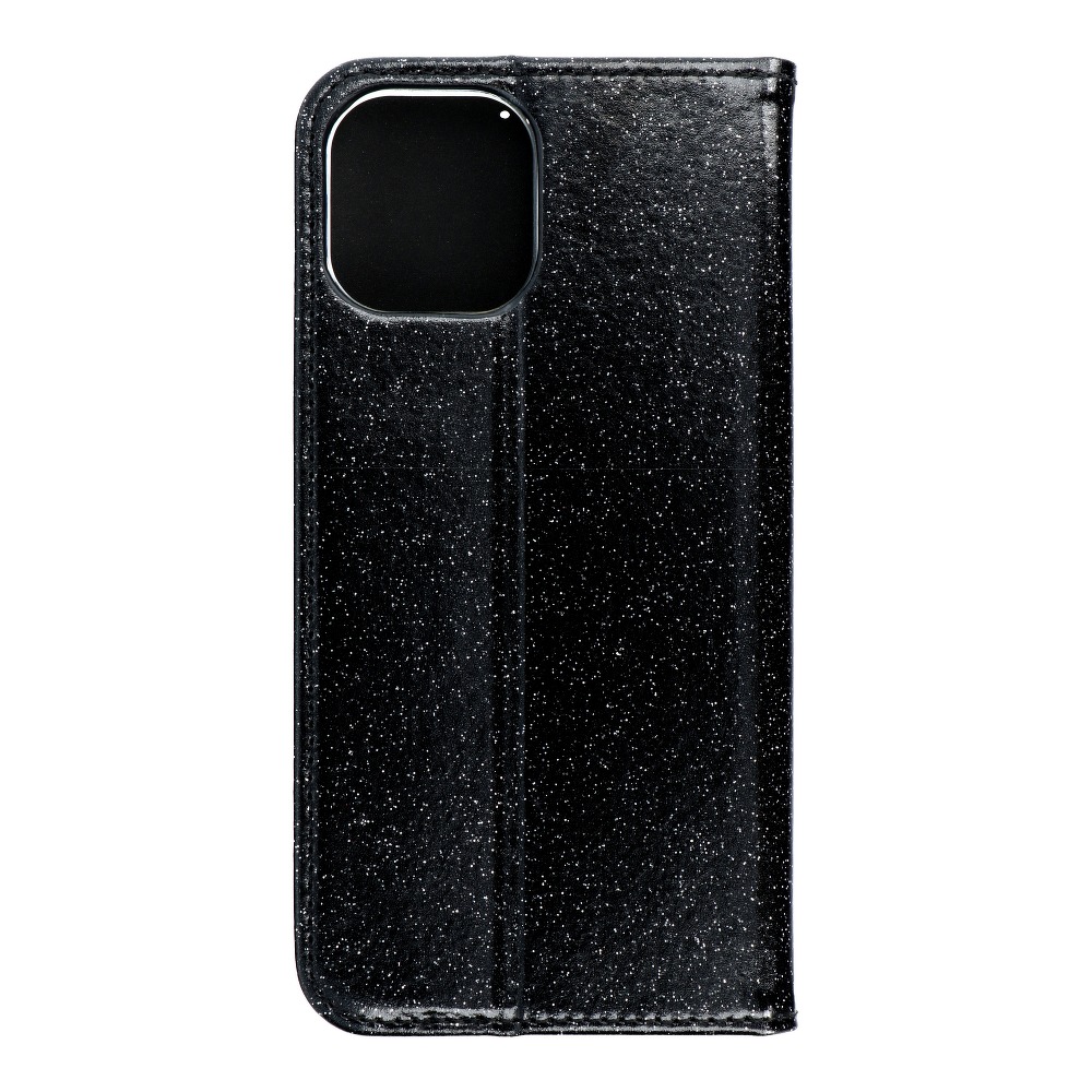 Pokrowiec brokatowy Shining Book czarny Apple iPhone 12 Pro Max Pokrowiec brokatowy Shining Book czarny Apple iPhone 12 Pro Max
