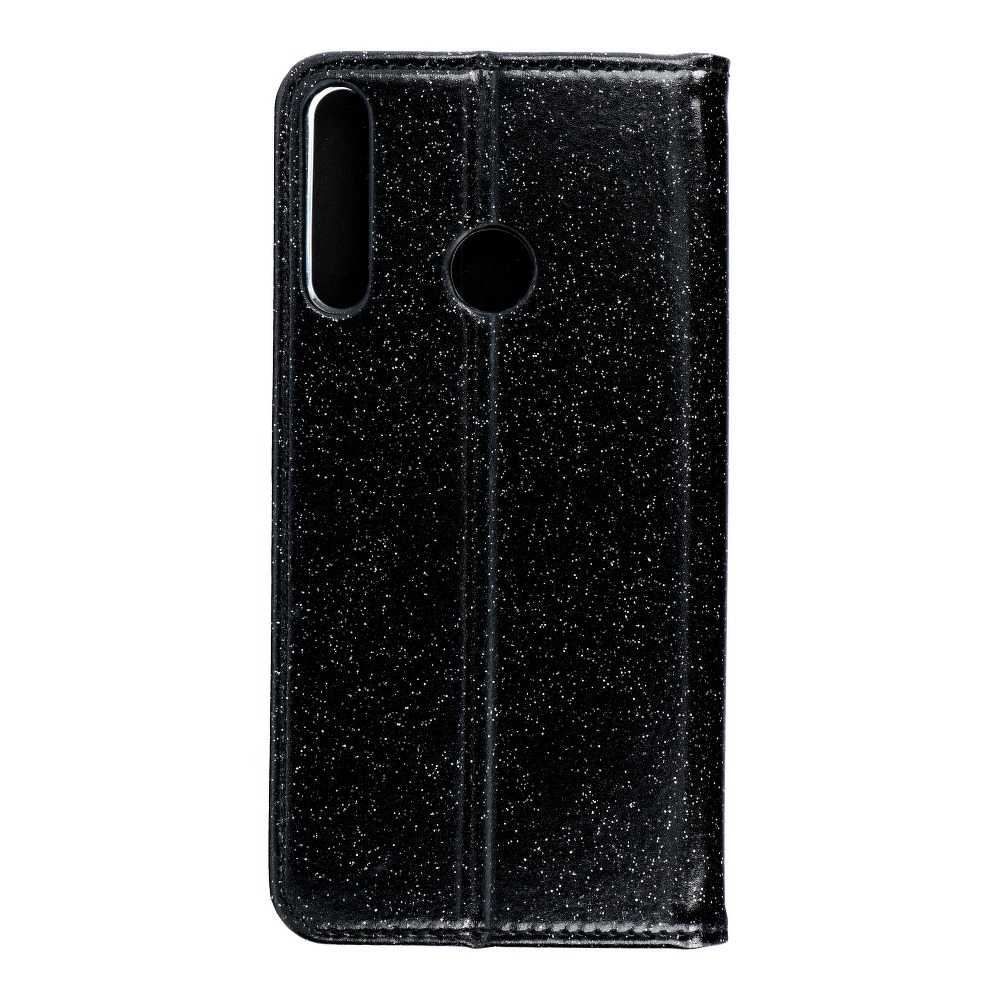 Pokrowiec brokatowy Shining Book czarny Huawei P40 Lite E Pokrowiec brokatowy Shining Book czarny Huawei P40 Lite E