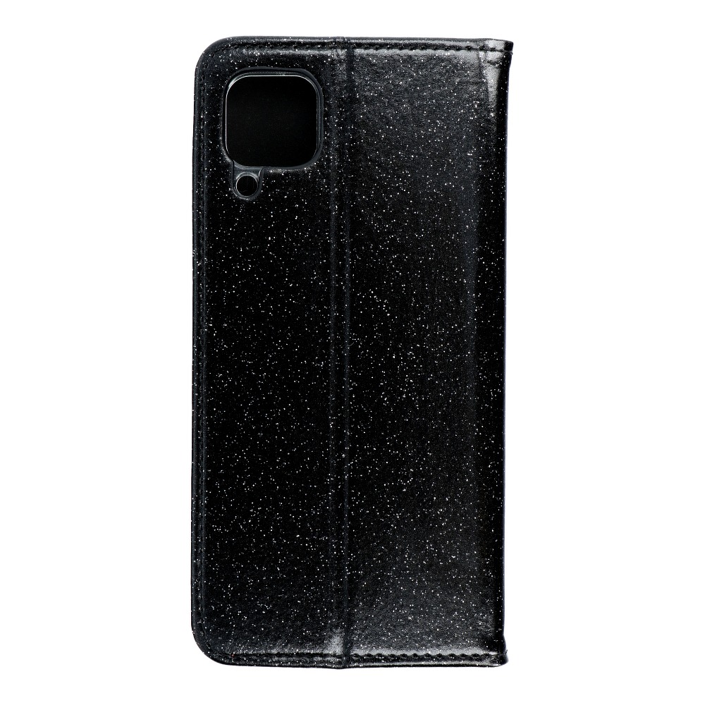 Pokrowiec brokatowy Shining Book czarny Huawei P40 Lite Pokrowiec brokatowy Shining Book czarny Huawei P40 Lite