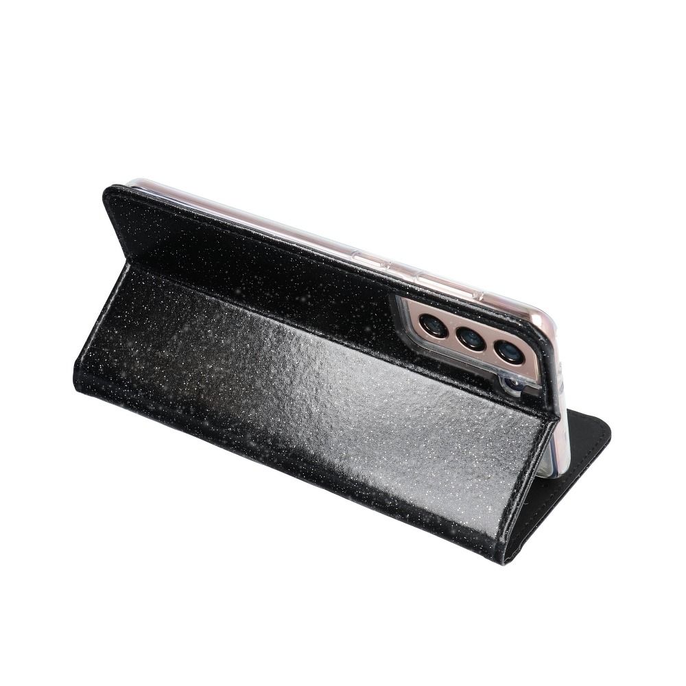 Pokrowiec brokatowy Shining Book czarny Samsung A32 Lte / 5