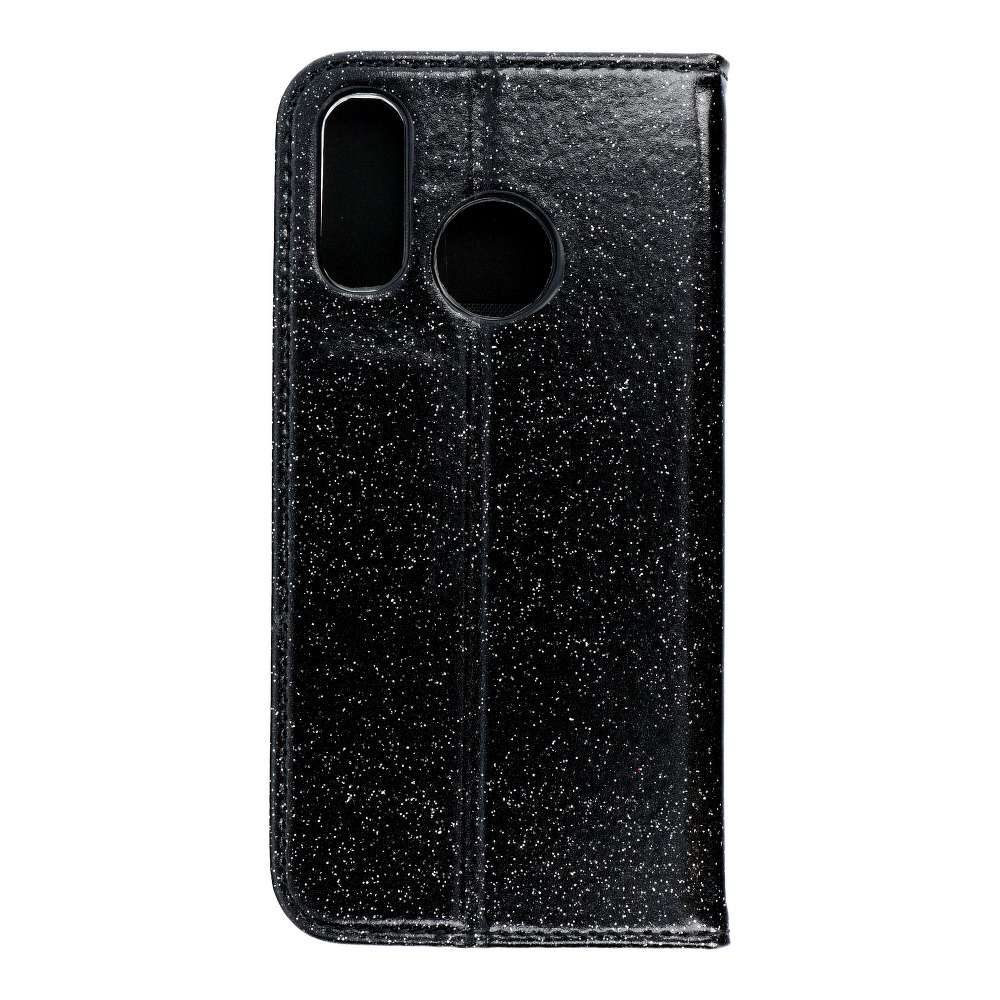 Pokrowiec brokatowy Shining Book czarny Samsung Galaxy A40 Pokrowiec brokatowy Shining Book czarny Samsung Galaxy A40