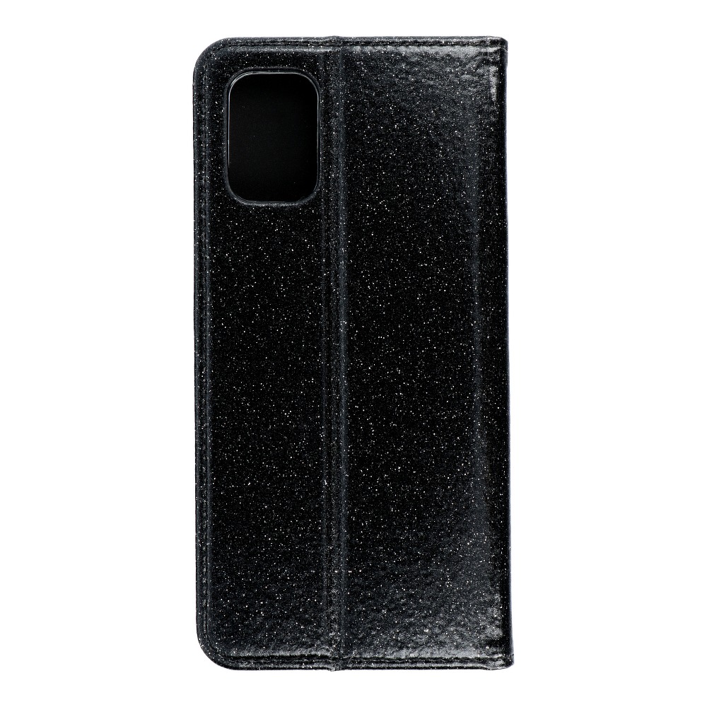 Pokrowiec brokatowy Shining Book czarny Samsung Galaxy A71