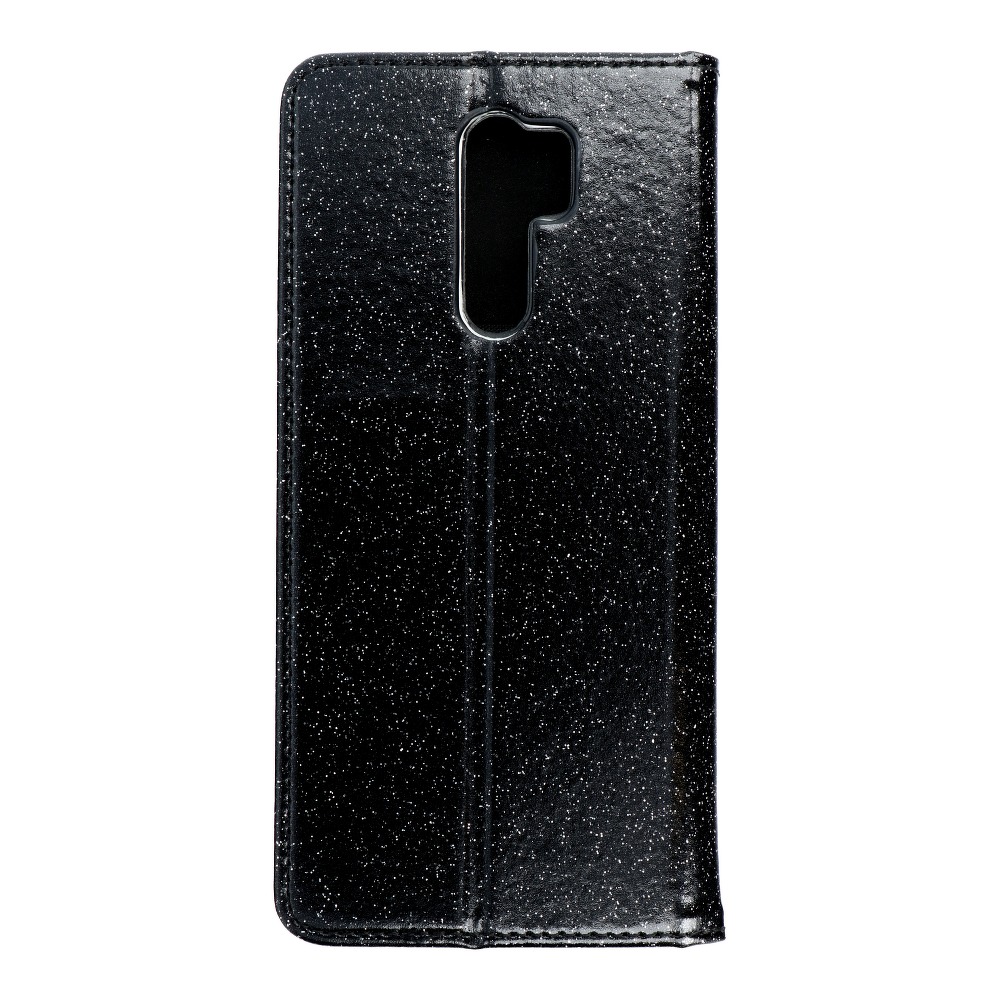 Pokrowiec brokatowy Shining Book czarny Xiaomi Redmi 9