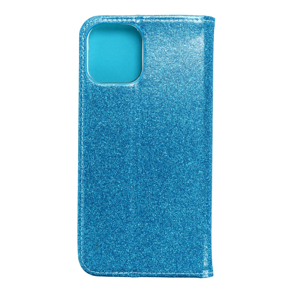 Pokrowiec brokatowy Shining Book niebieski Apple iPhone 12 Pro Max Pokrowiec brokatowy Shining Book niebieski Apple iPhone 12 Pro Max