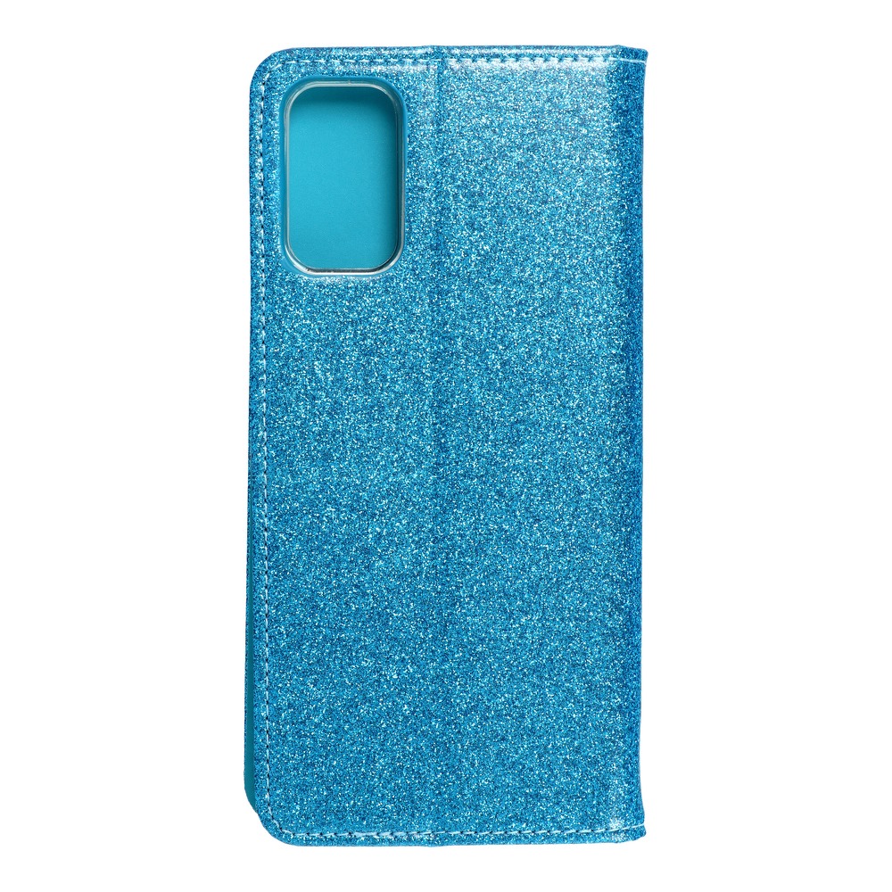 Pokrowiec brokatowy Shining Book niebieski Poco M3 Pro