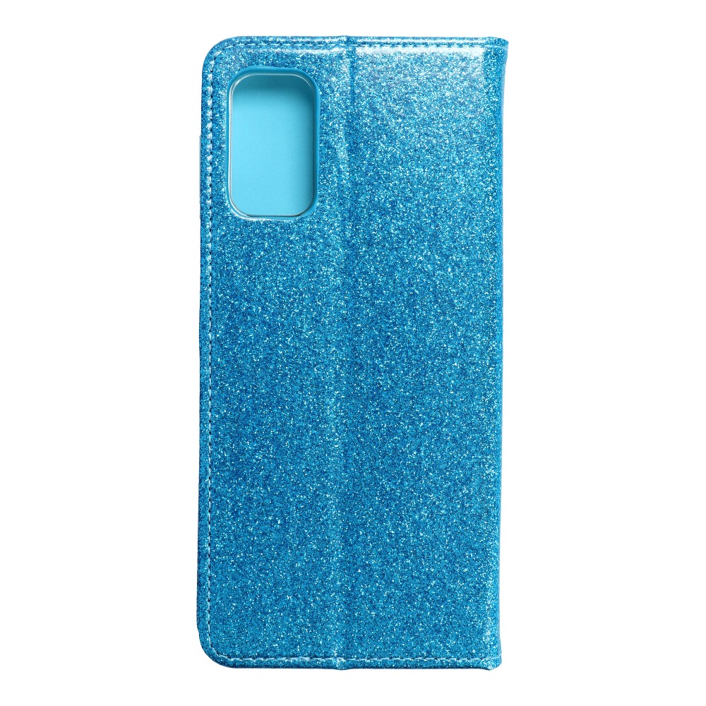 Pokrowiec brokatowy Shining Book niebieski Samsung A32 5G