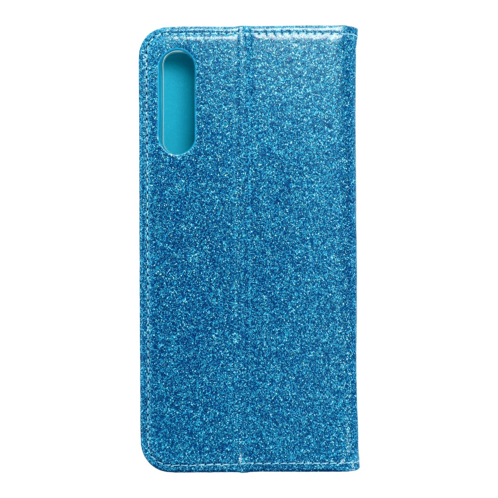 Pokrowiec brokatowy Shining Book niebieski Samsung Galaxy A50
