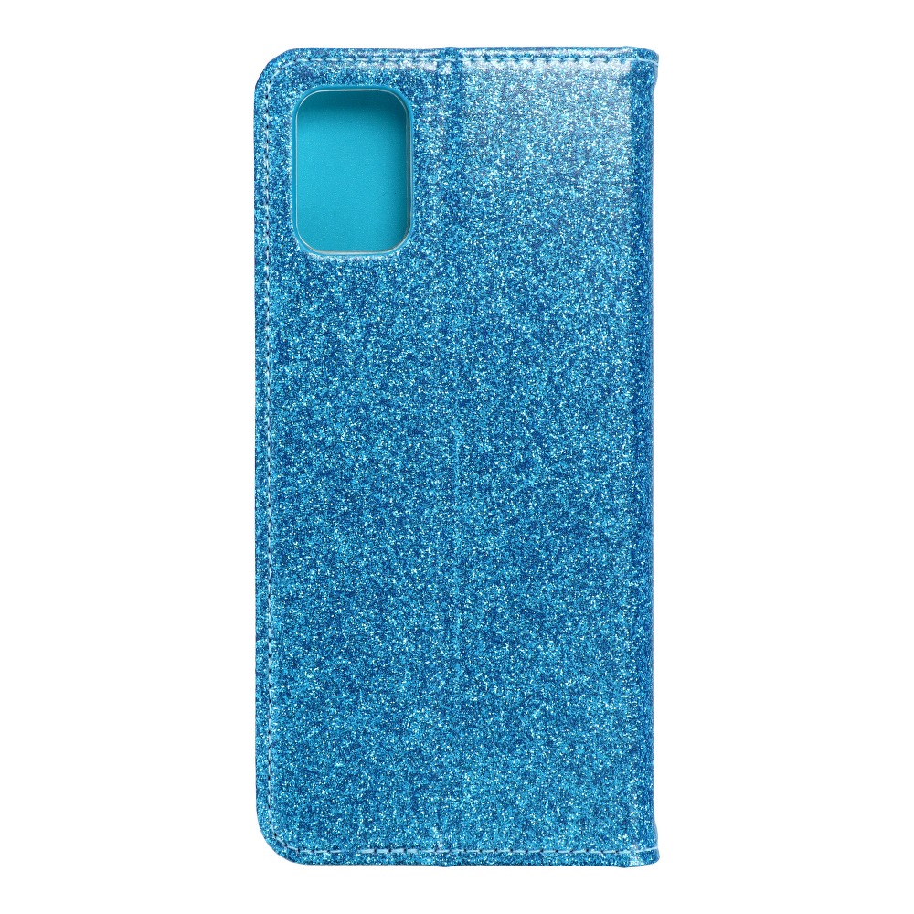Pokrowiec brokatowy Shining Book niebieski Samsung Galaxy A51