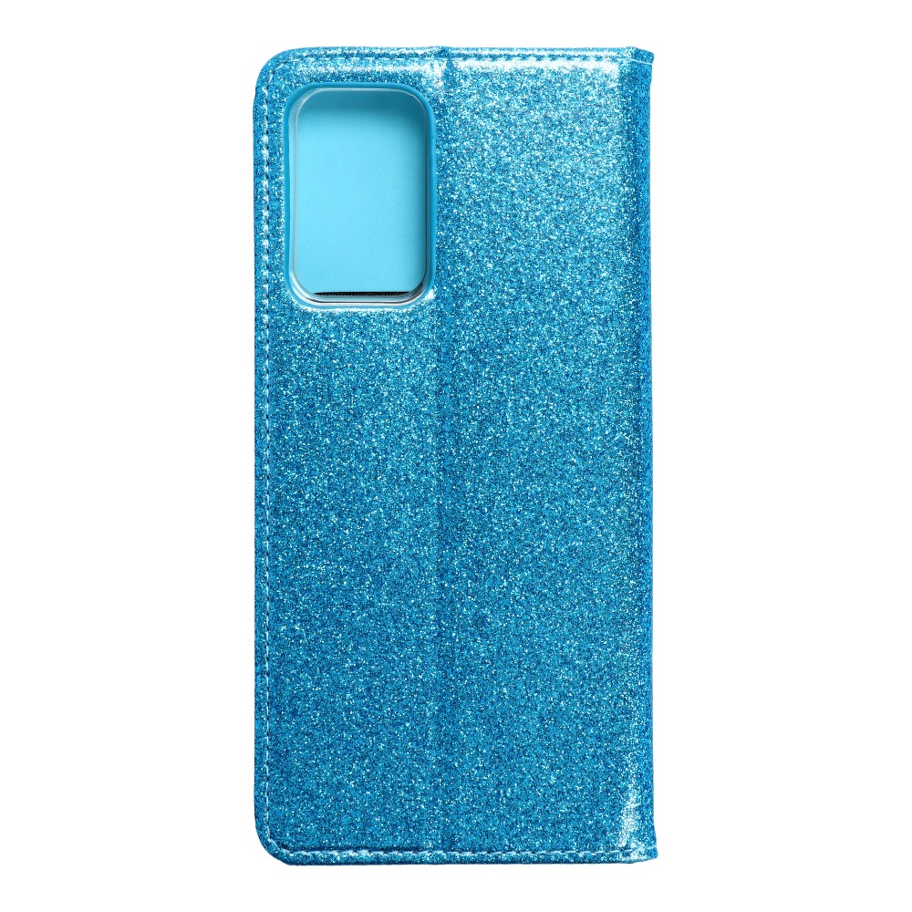 Pokrowiec brokatowy Shining Book niebieski Samsung Galaxy A52s
