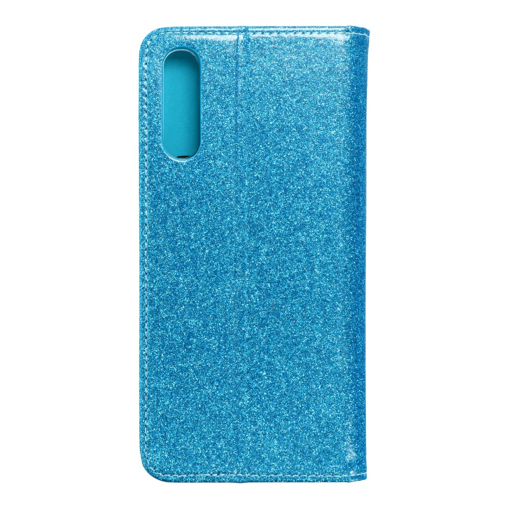 Pokrowiec brokatowy Shining Book niebieski Samsung Galaxy A70S Pokrowiec brokatowy Shining Book niebieski Samsung Galaxy A70S