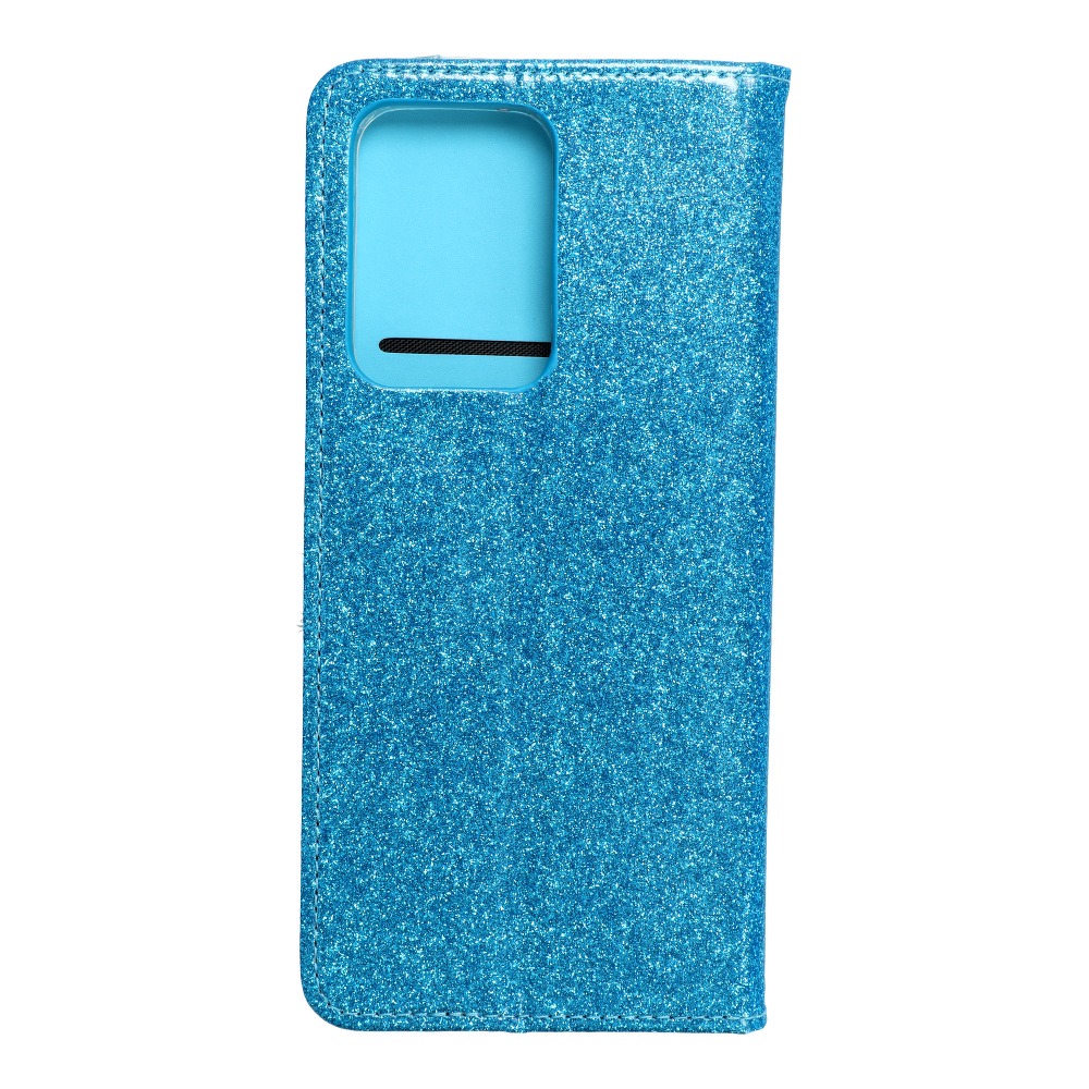 Pokrowiec brokatowy Shining Book niebieski Samsung galaxy S20 Ultra Pokrowiec brokatowy Shining Book niebieski Samsung galaxy S20 Ultra