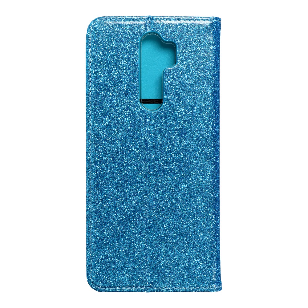Pokrowiec brokatowy Shining Book niebieski Xiaomi Redmi Note 8 Pro