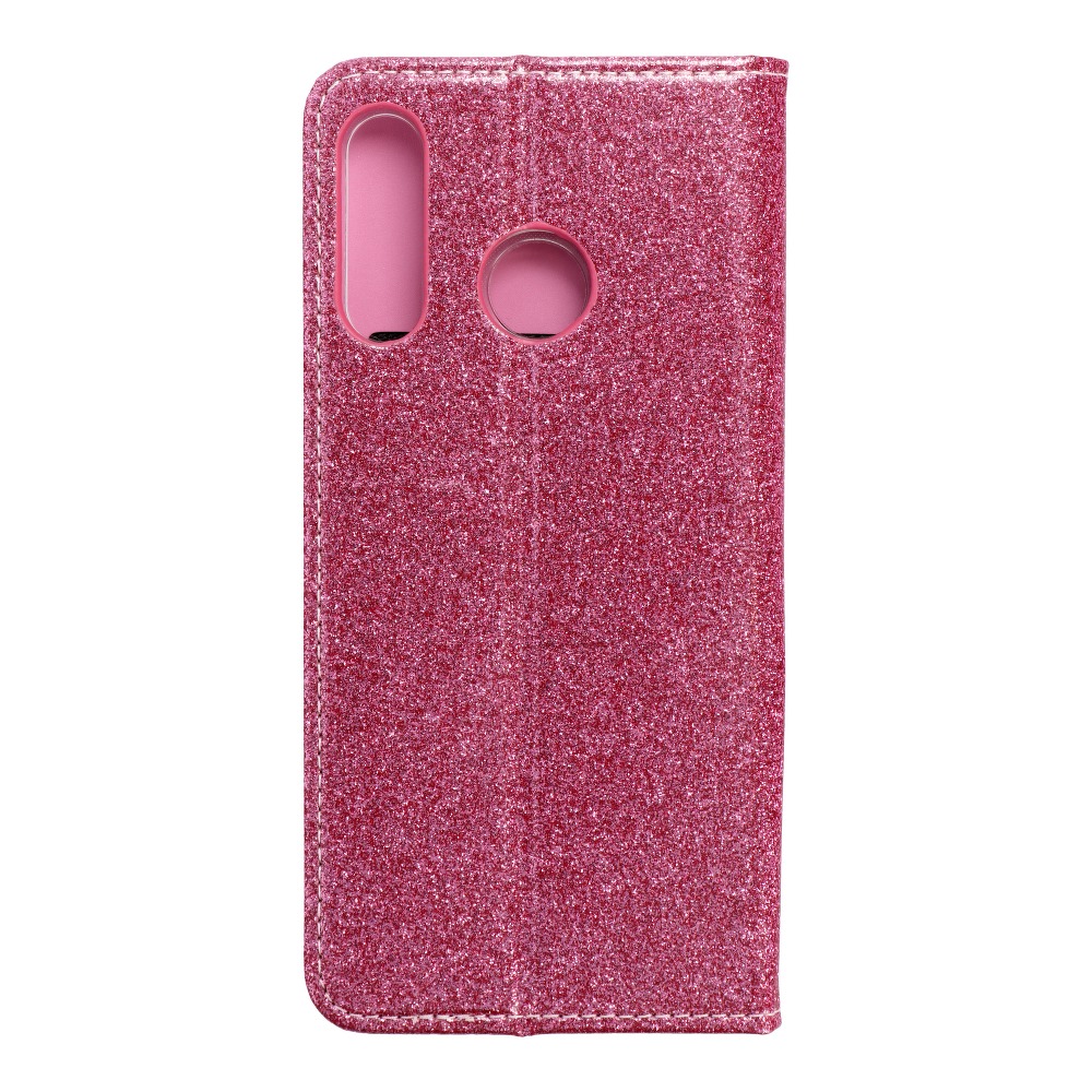 Pokrowiec brokatowy Shining Book r�owy Huawei P30 Lite