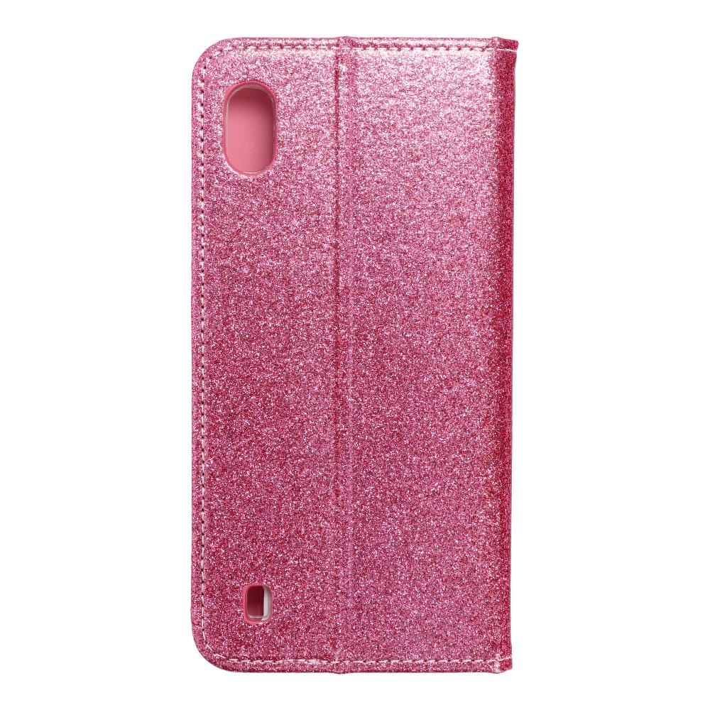 Pokrowiec brokatowy Shining Book różowy Samsung Galaxy A10 Pokrowiec brokatowy Shining Book różowy Samsung Galaxy A10