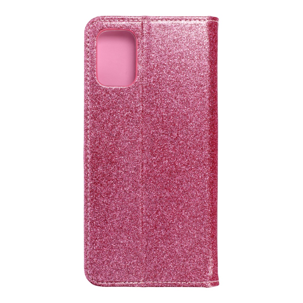 Pokrowiec brokatowy Shining Book r�owy Samsung Galaxy A71