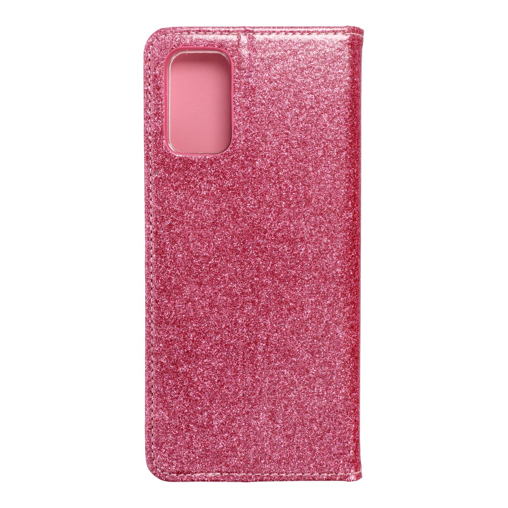 Pokrowiec brokatowy Shining Book różowy Samsung Galaxy S20 Plus Pokrowiec brokatowy Shining Book różowy Samsung Galaxy S20 Plus