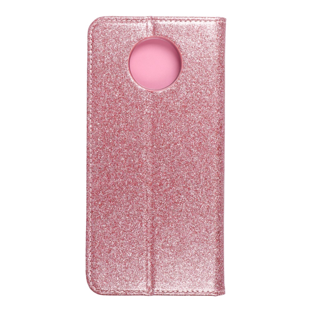 Pokrowiec brokatowy Shining Book r�owy Xiaomi Redmi Note 9T 5G