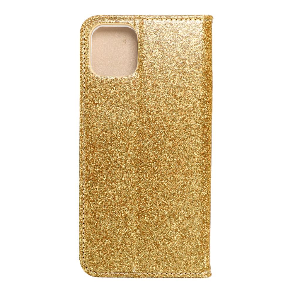 Pokrowiec brokatowy Shining Book złoty Apple iPhone 11 Pro Max / 2 Pokrowiec brokatowy Shining Book złoty Apple iPhone 11 Pro Max / 2