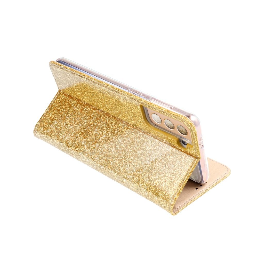 Pokrowiec brokatowy Shining Book z�oty Samsung A32 Lte / 5