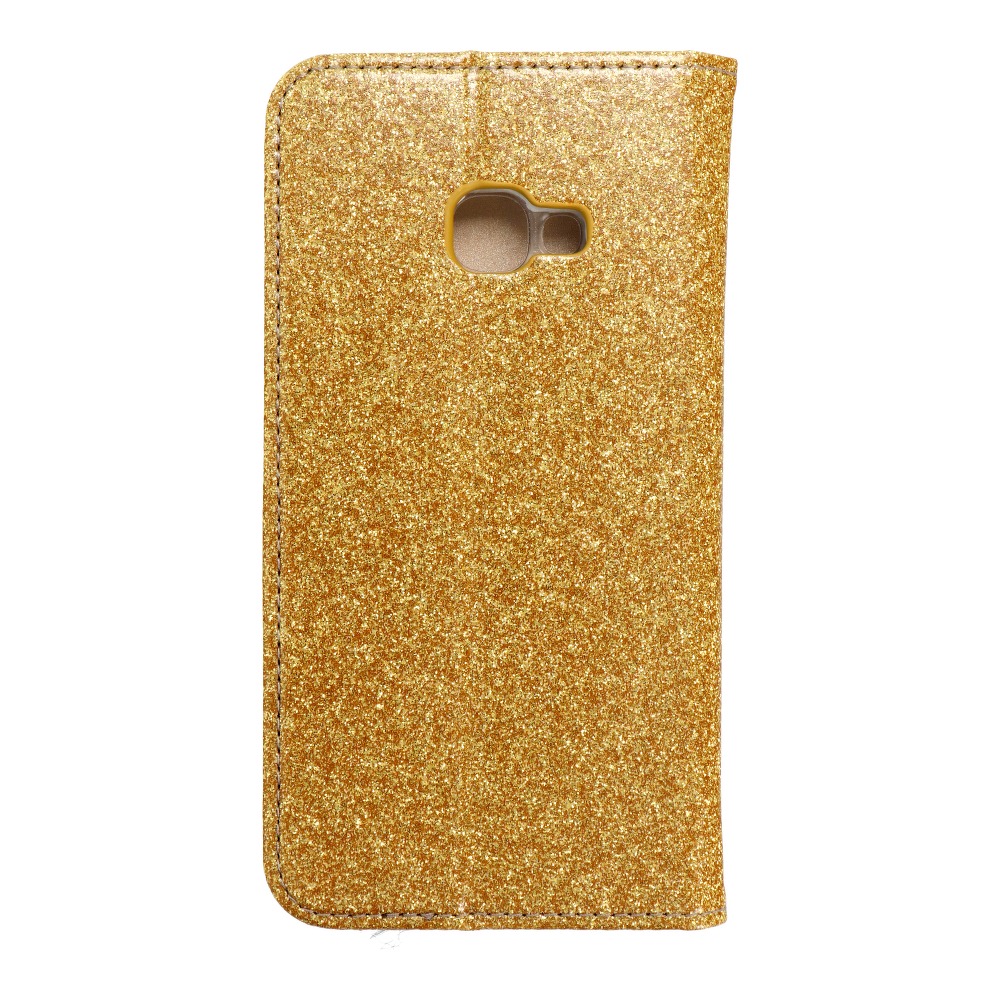 Pokrowiec brokatowy Shining Book z�oty Samsung Galaxy Xcover 4