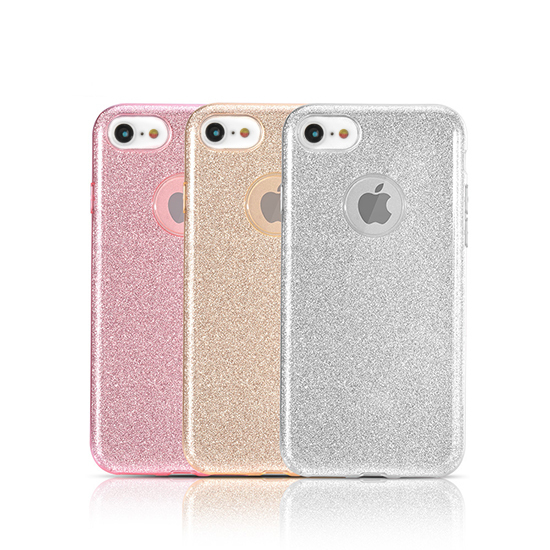 Pokrowiec brokatowy Shining Case rowy Apple iPhone 14 Pro / 4