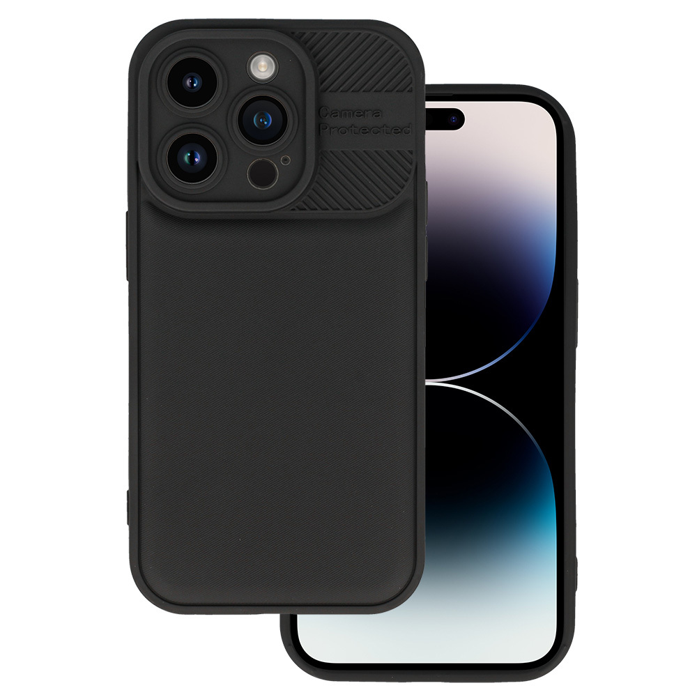 Pokrowiec Camera Protected Case czarny Apple iPhone 14 Pro