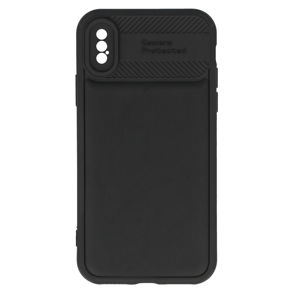 Pokrowiec Camera Protected Case czarny Apple iPhone X / 2