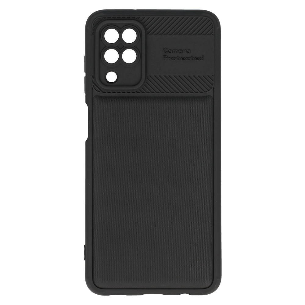 Pokrowiec Camera Protected Case czarny Samsung Galaxy A12 / 2