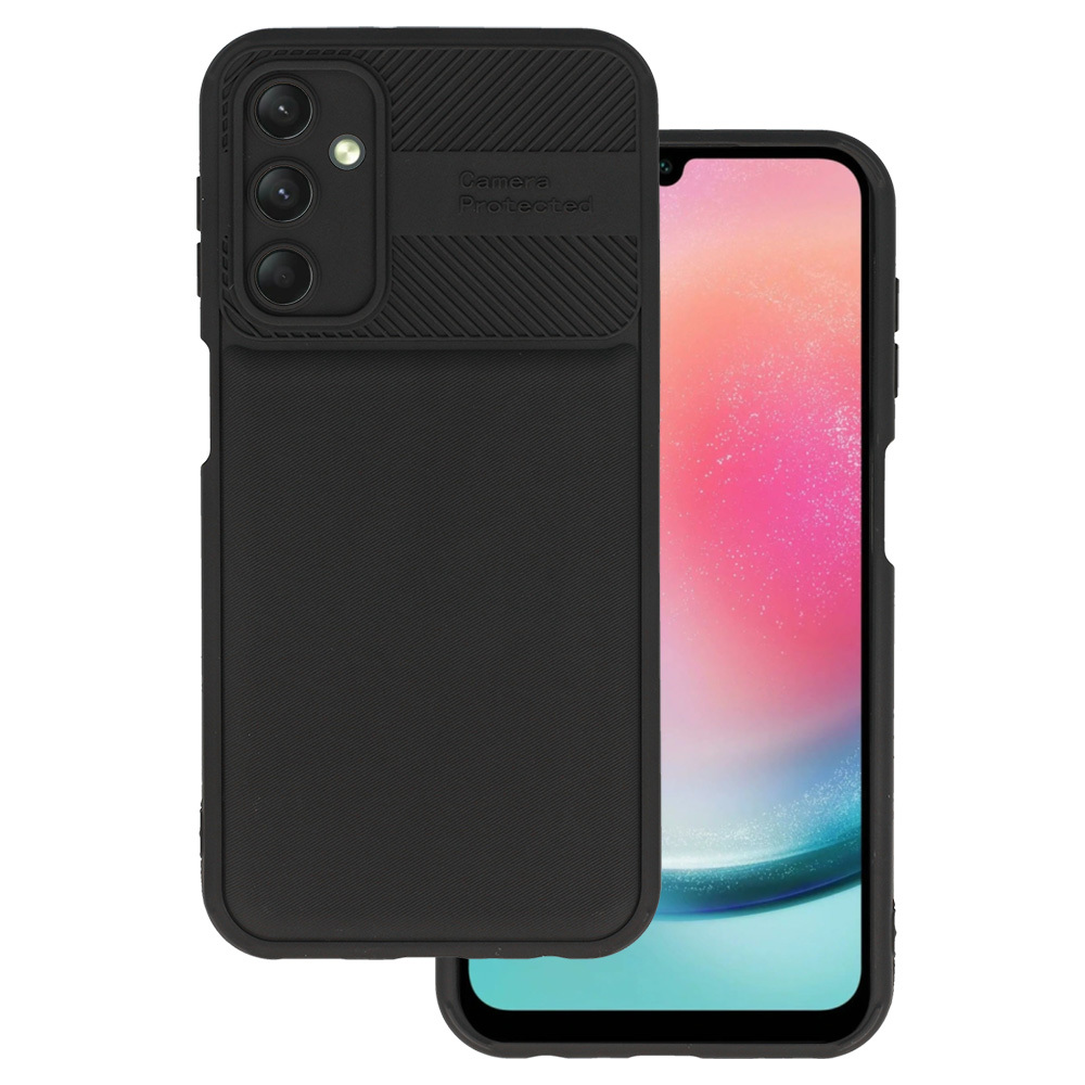 Pokrowiec Camera Protected Case czarny Samsung Galaxy A24 4G
