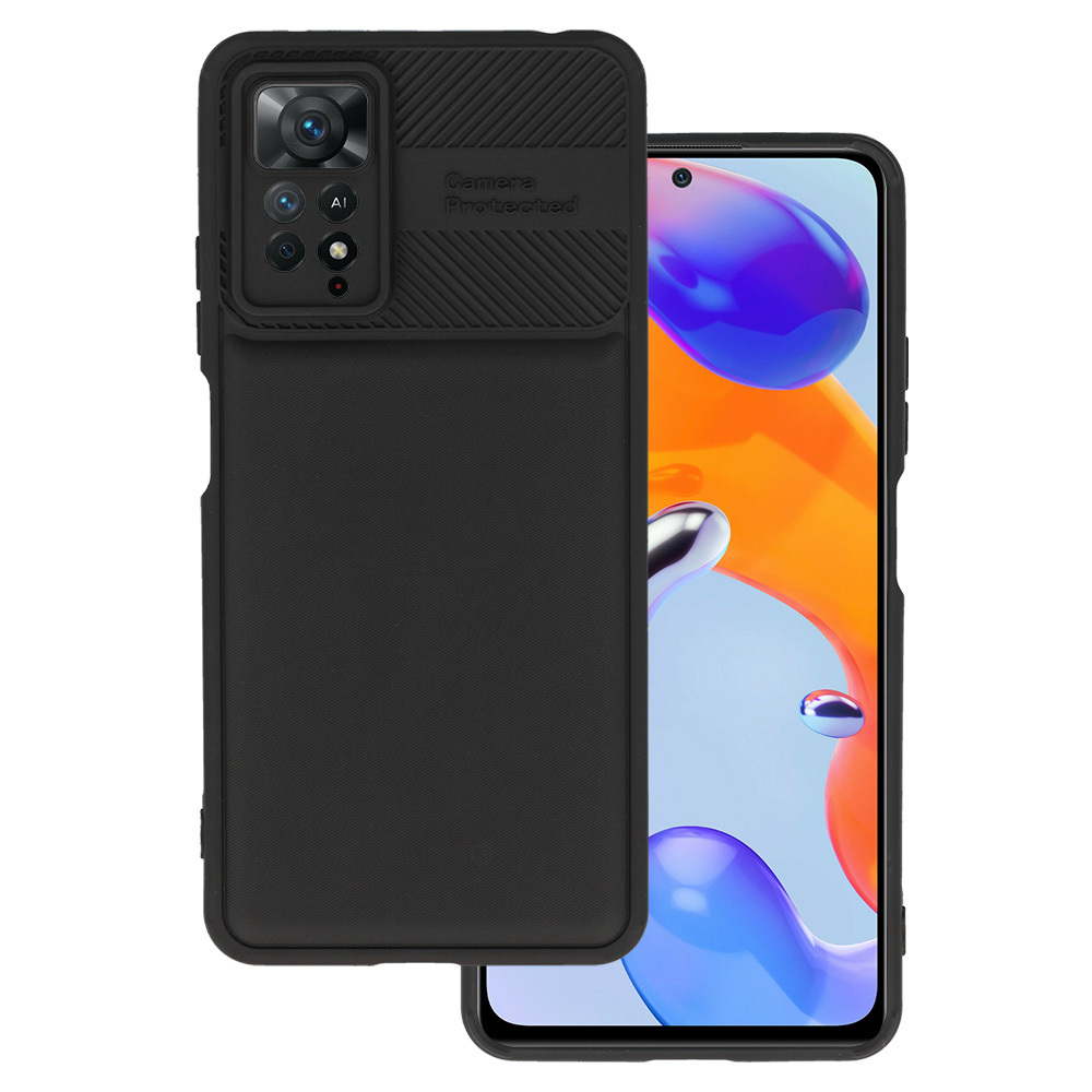 Pokrowiec Camera Protected Case czarny Xiaomi Redmi Note 11 Pro