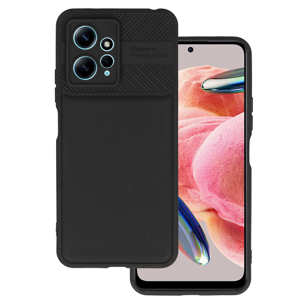 Pokrowiec Camera Protected Case czarny Xiaomi Redmi Note 12 4G