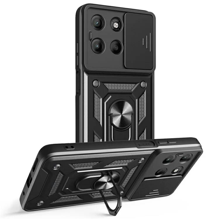 Pokrowiec Camshield Case czarny Motorola Moto G15 Pokrowiec Camshield Case czarny Motorola Moto G15