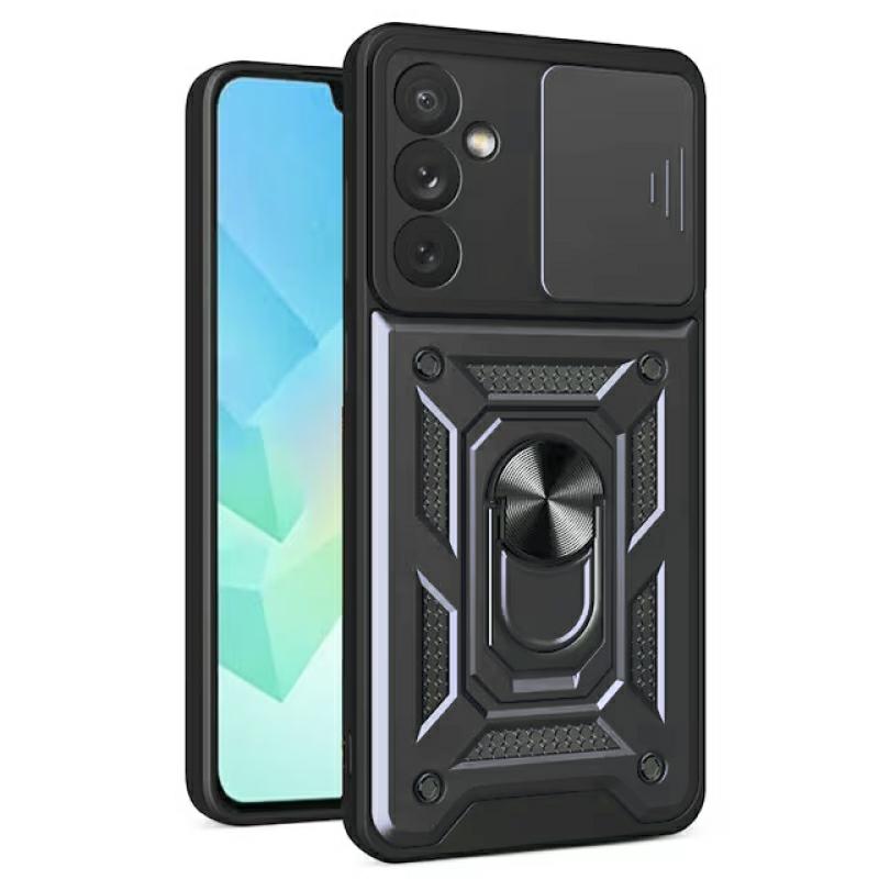 Pokrowiec Camshield Case czarny Samsung Galaxy A16 5G