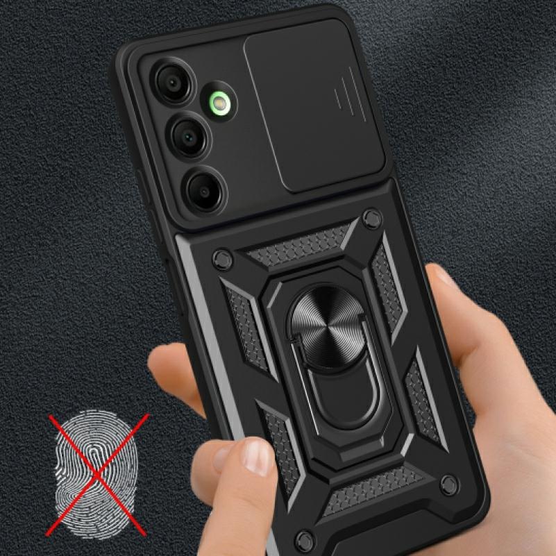 Pokrowiec Camshield Case czarny Samsung Galaxy A16 5G / 4