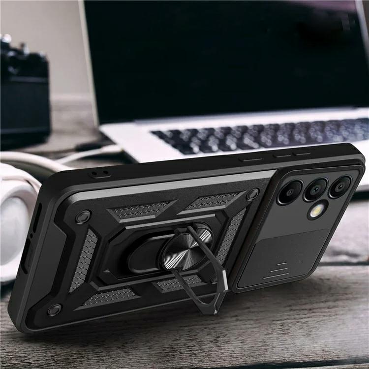 Pokrowiec Camshield Case czarny Samsung Galaxy S24 FE / 2 Pokrowiec Camshield Case czarny Samsung Galaxy S24 FE / 2