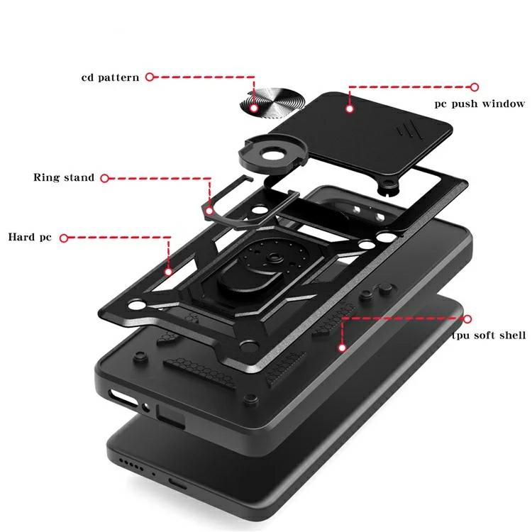 Pokrowiec Camshield Case czarny Xiaomi Redmi Note 14 4G / 3 Pokrowiec Camshield Case czarny Xiaomi Redmi Note 14 4G / 3