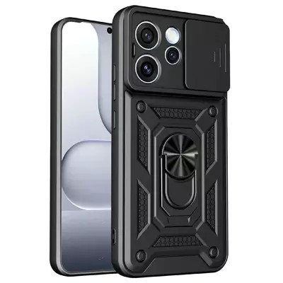 Pokrowiec Camshield Case czarny Oppo Reno 15